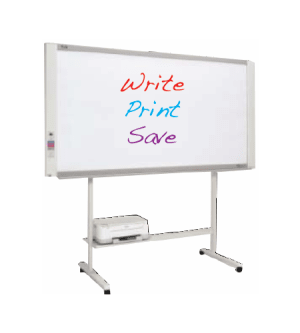 OCHA PLUS Electronic Copyboard M18-S -( Write, Print and Save in COLOR Copying Area: 2 panels – 1,280(W) x 900(H)mm)