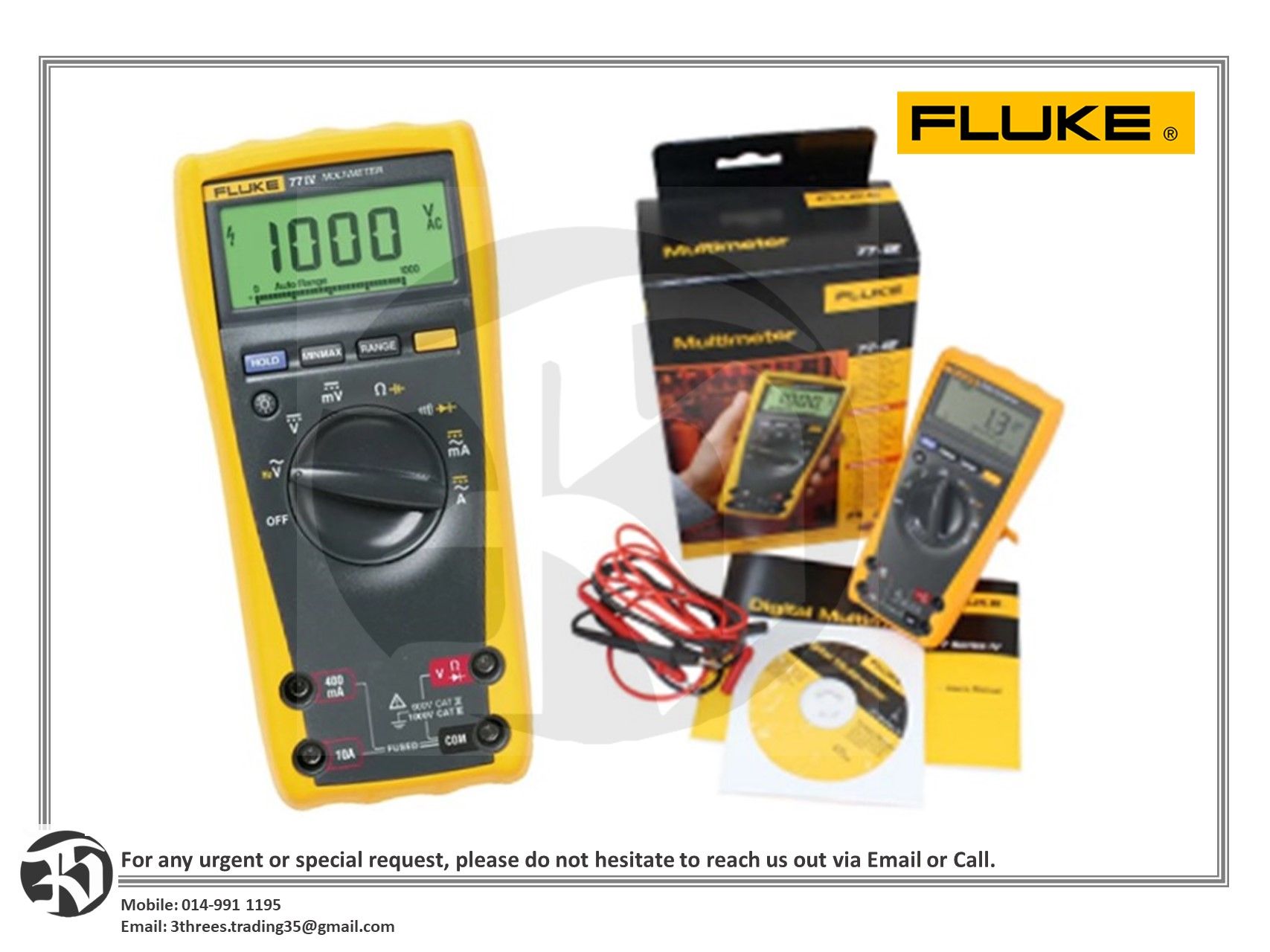 FLUKE 77 IV Digital Multimeter