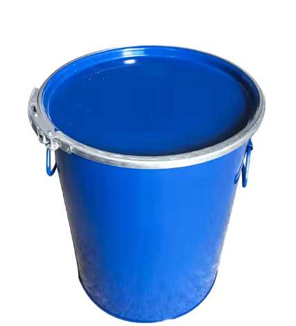 30 Liter Iron Drum Iron Can Bucket with Lid (Lock)