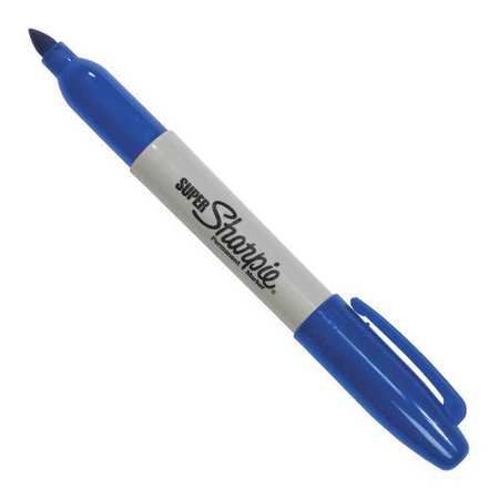 Sharpie Permanent Marker Pen Fine Point Blue