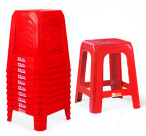 3V Plastic Stool Stackable Chair