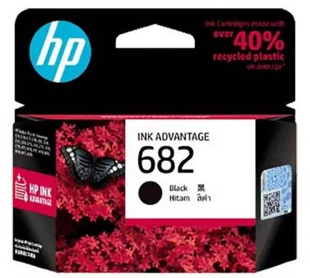 HP 682 Black Original Ink Cartridge