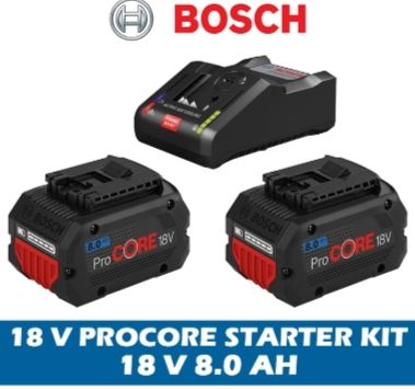 Bosch Power Tools – Bosch Starter Kit ProCore Battery 18V 8.0Ah