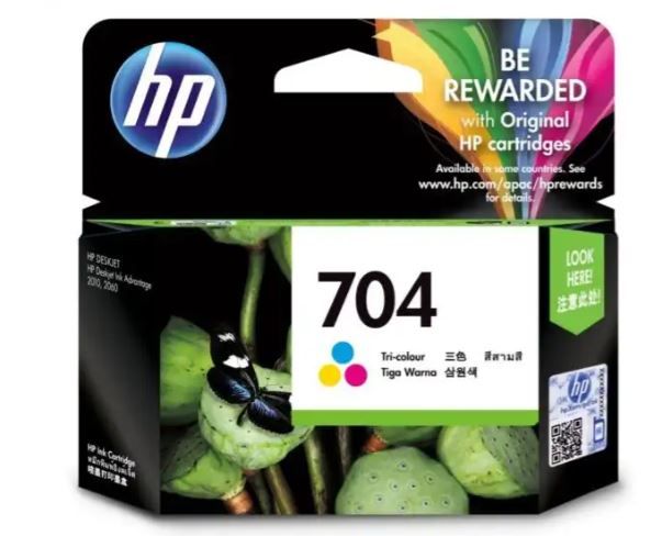 Ink Cartridge HP 704 Tricolour