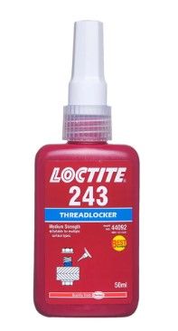 LOCTITE 243 50ml BLUE MEDIUM THREADLOCKER ORIGINAL PACKING