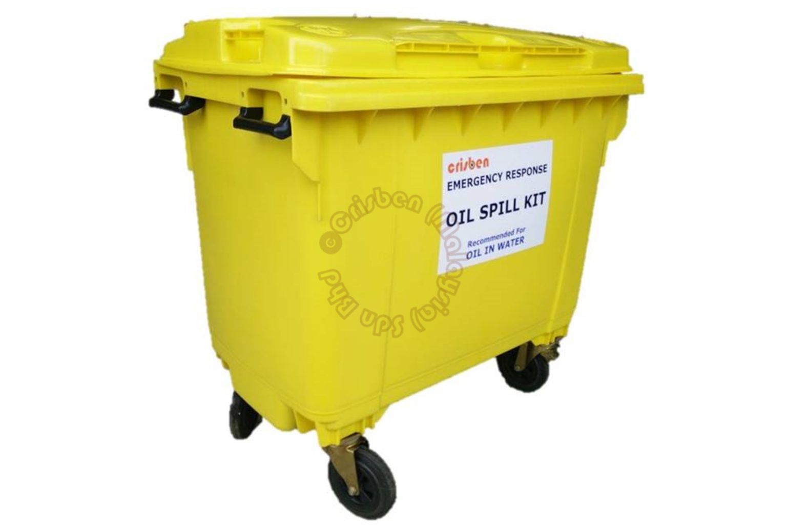 CRISBEN (SKC 650) - 650L Wheeled Bin Chemical Spill Kit
