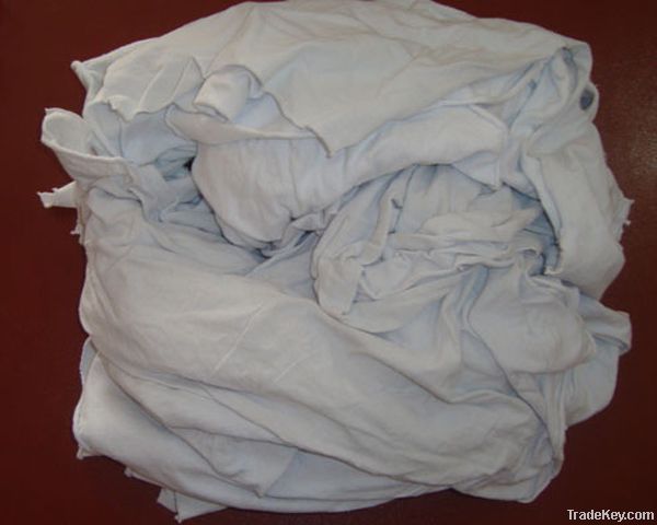 cotton rag (unsewed) white 18kg/bag