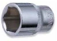 JONNESWAY 1/4" DR. 6PT FLANK SOCKET, SIZE: 9MM