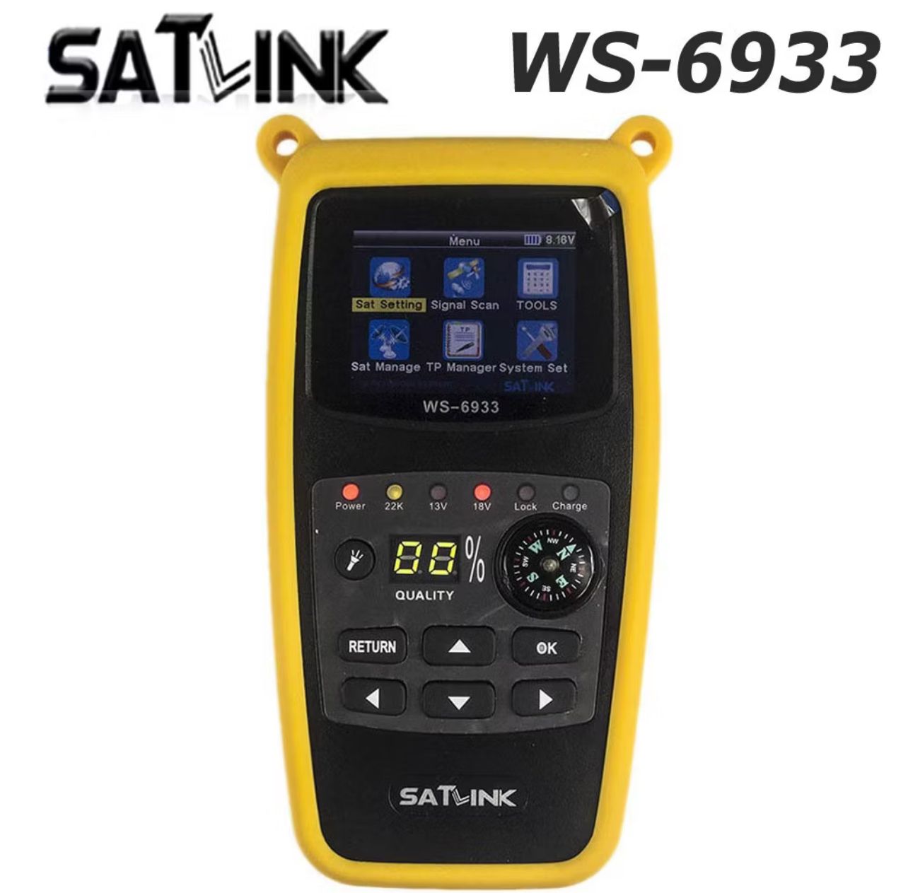 Satlink WS-6933 Digital Satellite Signal Finder Meter