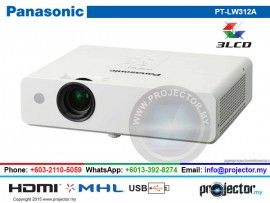 PANASONIC PT-LW312A WXGA 3100 LUMENS PROJECTOR