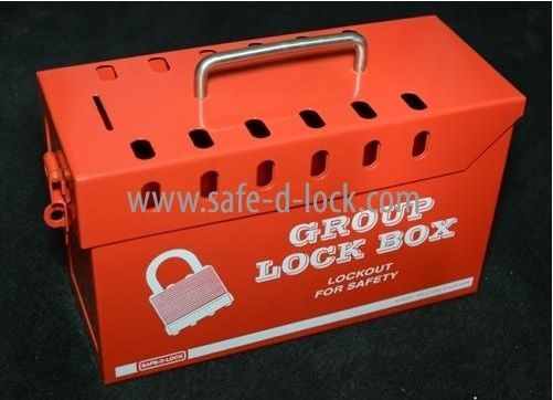 METAL GROUP LOCKOUT BOX