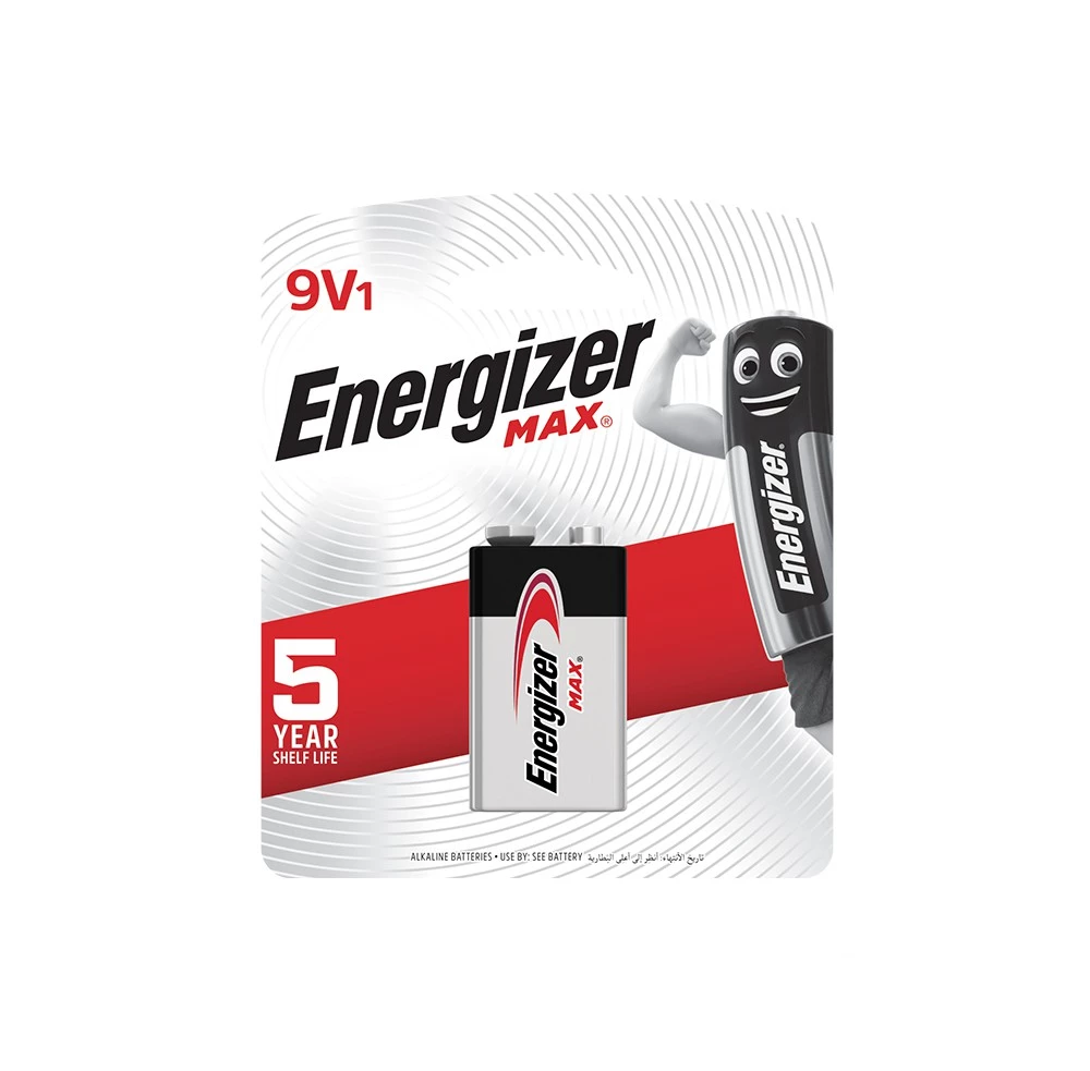 ENERGIZER Max Alkaline Battery 9V