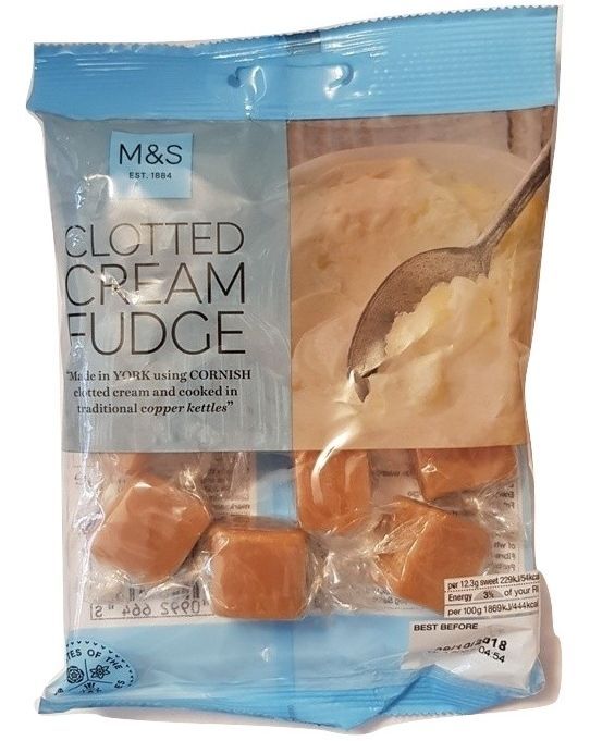 *M&S Food - Cornish Clotted Cream Fudge