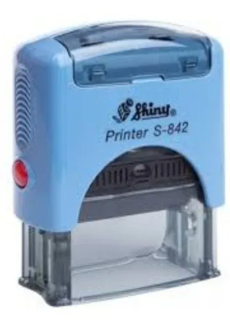 Rubber stamp, printer S-842 size: 14 x 38mm
