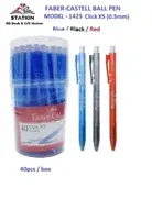 Faber Castell Ball Pen Click X5 0.5 mm Black