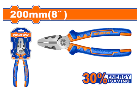 WADFOW 8"/200MM HIGH LEVERAGE COMBINATION PLIERS WPL1718