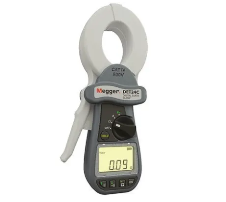 Megger DET24C Bluetooth® Clamp-On Earth Tester
