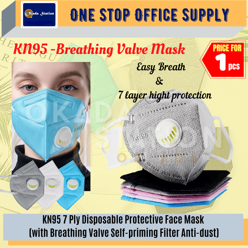 SHEN YOU （申友） KN95 7 PLY DISPONSABLE PR0TECTIVE FACE MASK (Self-priming anti-particulate) - A piece of independent packaging / KN 95 / 7 PLY FACE MASK / 7 PLY / PROTECTIVE MASK / 7PLY / FACE MASK