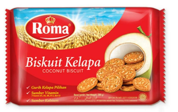 Roma Biscuit 300g - Coconut