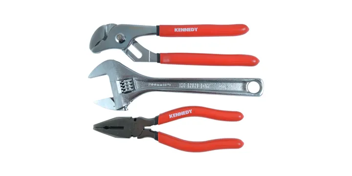 200mm CV PLIER & WRENCH SET 3-PCE