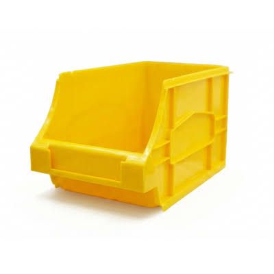 Temo 278*222*165mm All in 1 Yellow Plastic Storage Bin