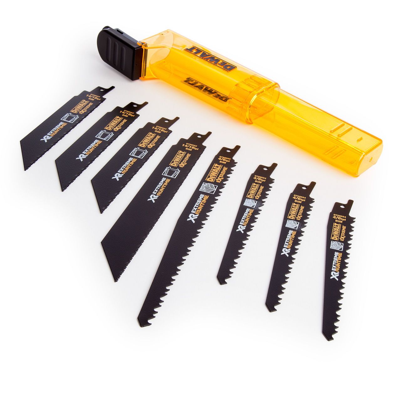 DeWALT *DeWALT DT99551-QZ Xtreme Runtime 8 Piece Reciprocating Saw Blade Set