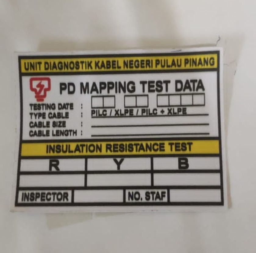 Sticker PD Mapping Test Data 500 Keping