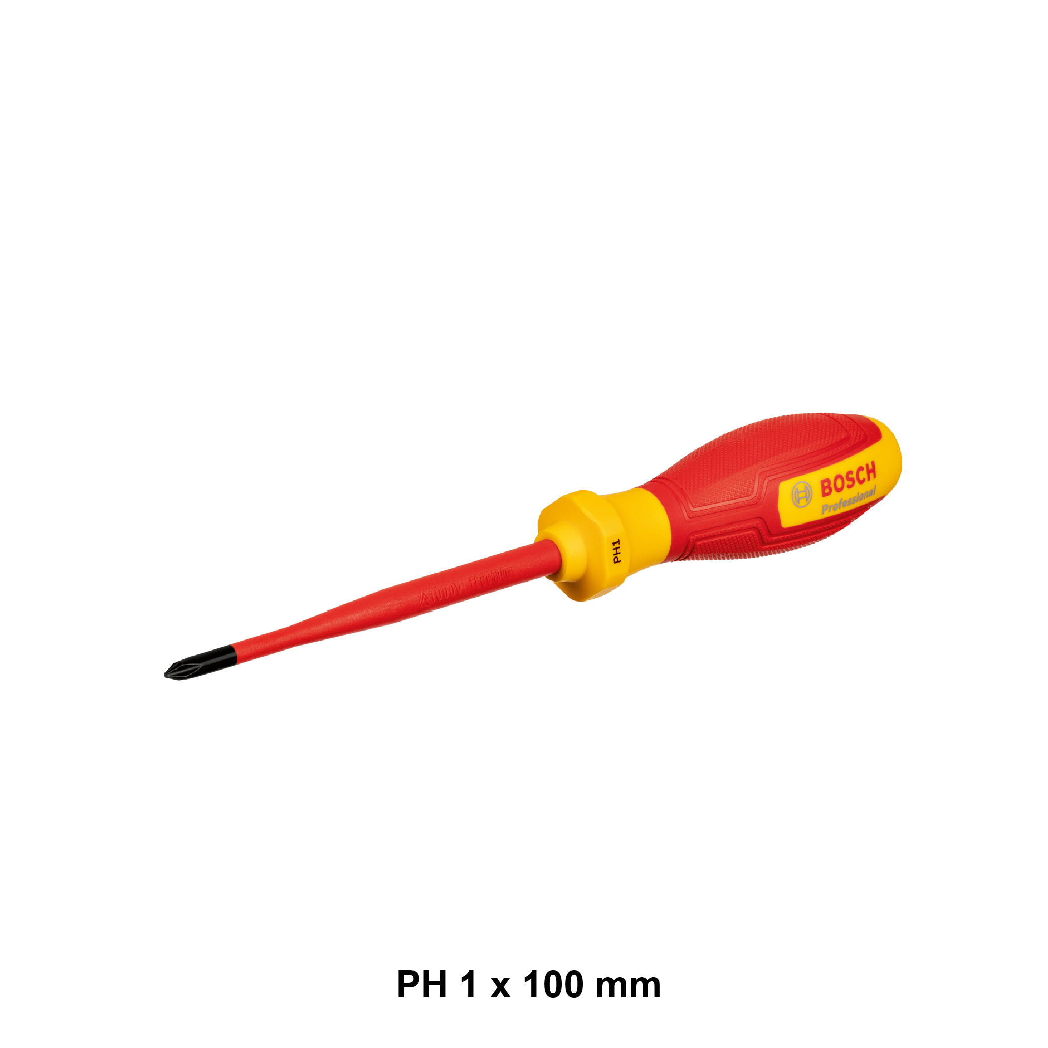 BOSCH Insulated (VDE) Phillips Screwdriver (+)
