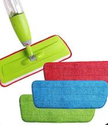 Spray Mop Set Hericaine Spray Mop + pads Mop + 3 mop pads
