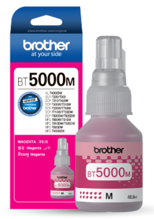 BROTHER BT5000M MAGENTA INK BOTTLE