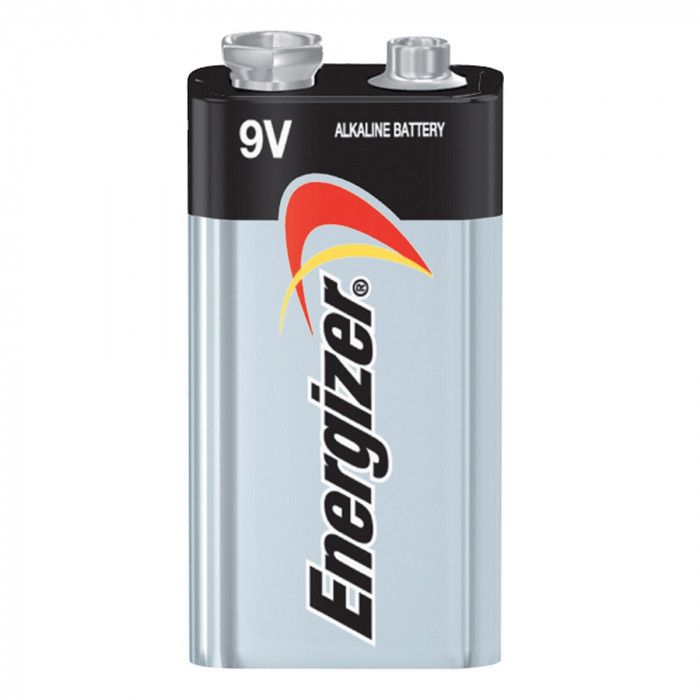 ENERGIZER BATTERY MAX 9V ALKALINE BATTERIES 1 PC (522BP1G) V1