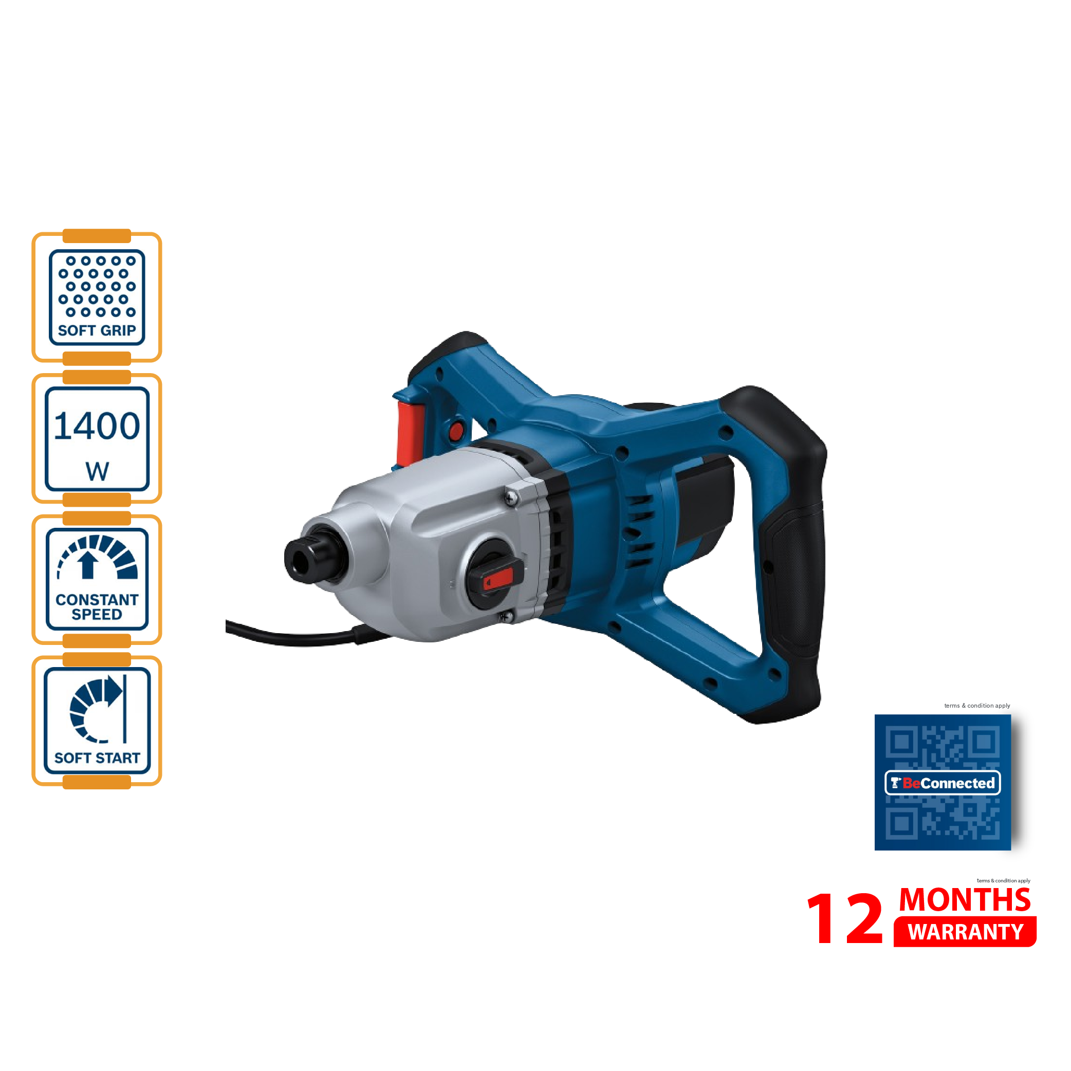 BOSCH GRW 140 Stirring Mechanism ( Mixer ) **NO stick included - 06011C40L0