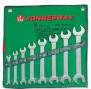 JONNESWAY 8PCS OPEN END WRENCH SET (MM)