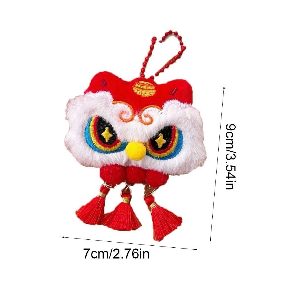 Dancing Lion Plush wt Key Chain
