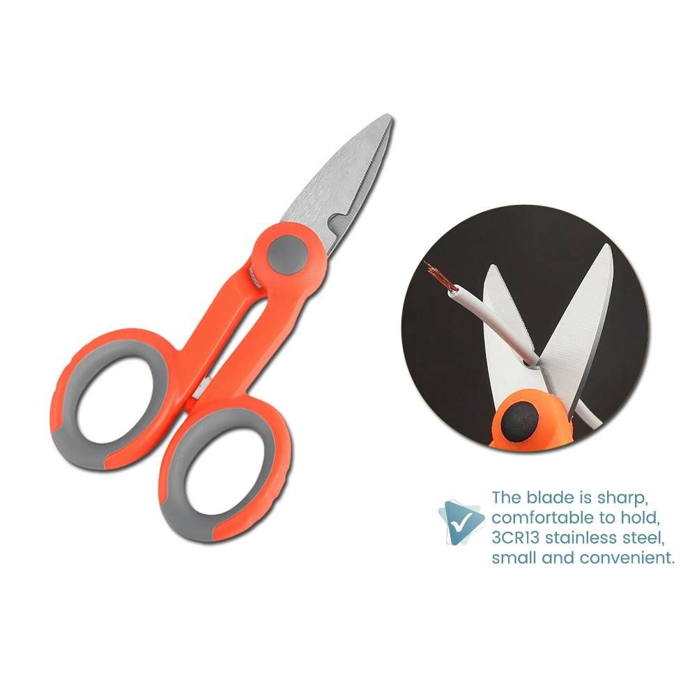 FIBER OPTIC ELECTRICAL KEVLAR SCISSORS KEVLAR ARAMID FIBER FOR PATCH CORD PIGTAIL FTTH TOOLS