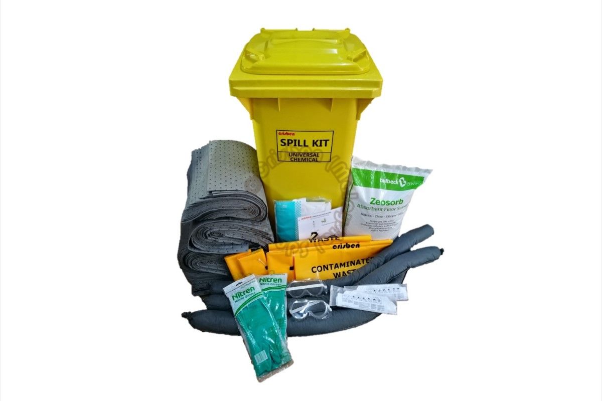 CRISBEN (SKC 240) - 200L Wheeled Bin Chemical Spill Kit