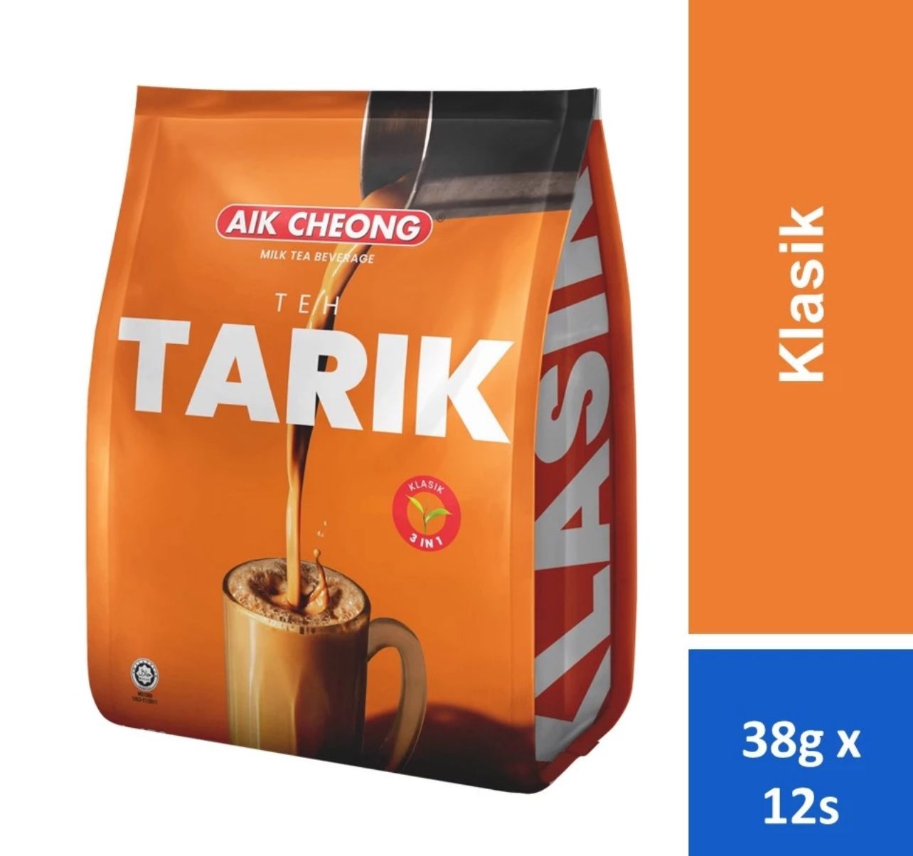 Aik Cheong 3 In 1 Teh Tarik Classic (12s x 38g)