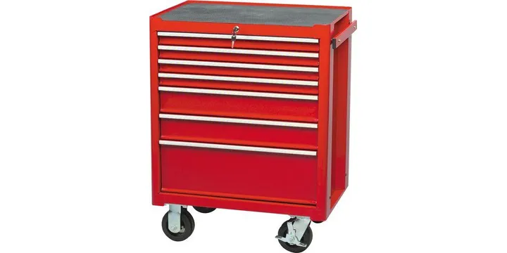 RED 7-DRAWER PROFESSIONALROLLER CABINET