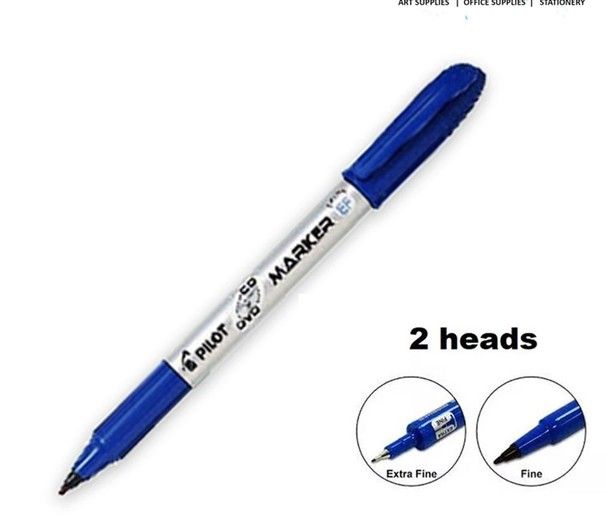 Pilot CD Marker Extra Fine Blue