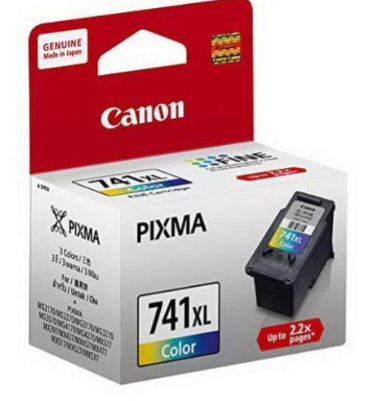 CANON CL-741 CL XL COLOUR FINE CARTRIDGE (15 ML)