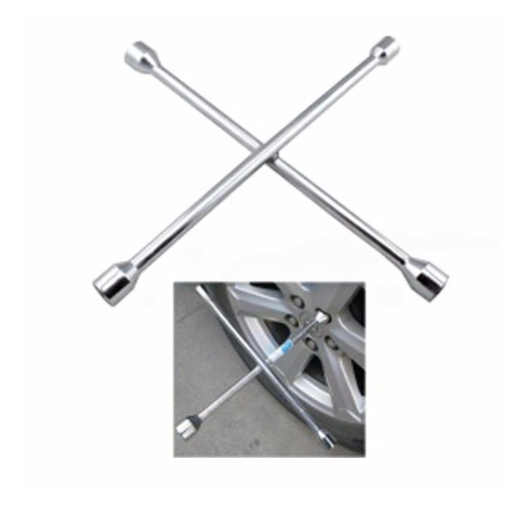 Cross Wrench Car Emergency Tyre Rim Opener Change SAE Lug Wrench 17mm, 19mm, 21mm, 23mm