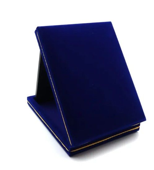Wooden Plaque Blue Velvet