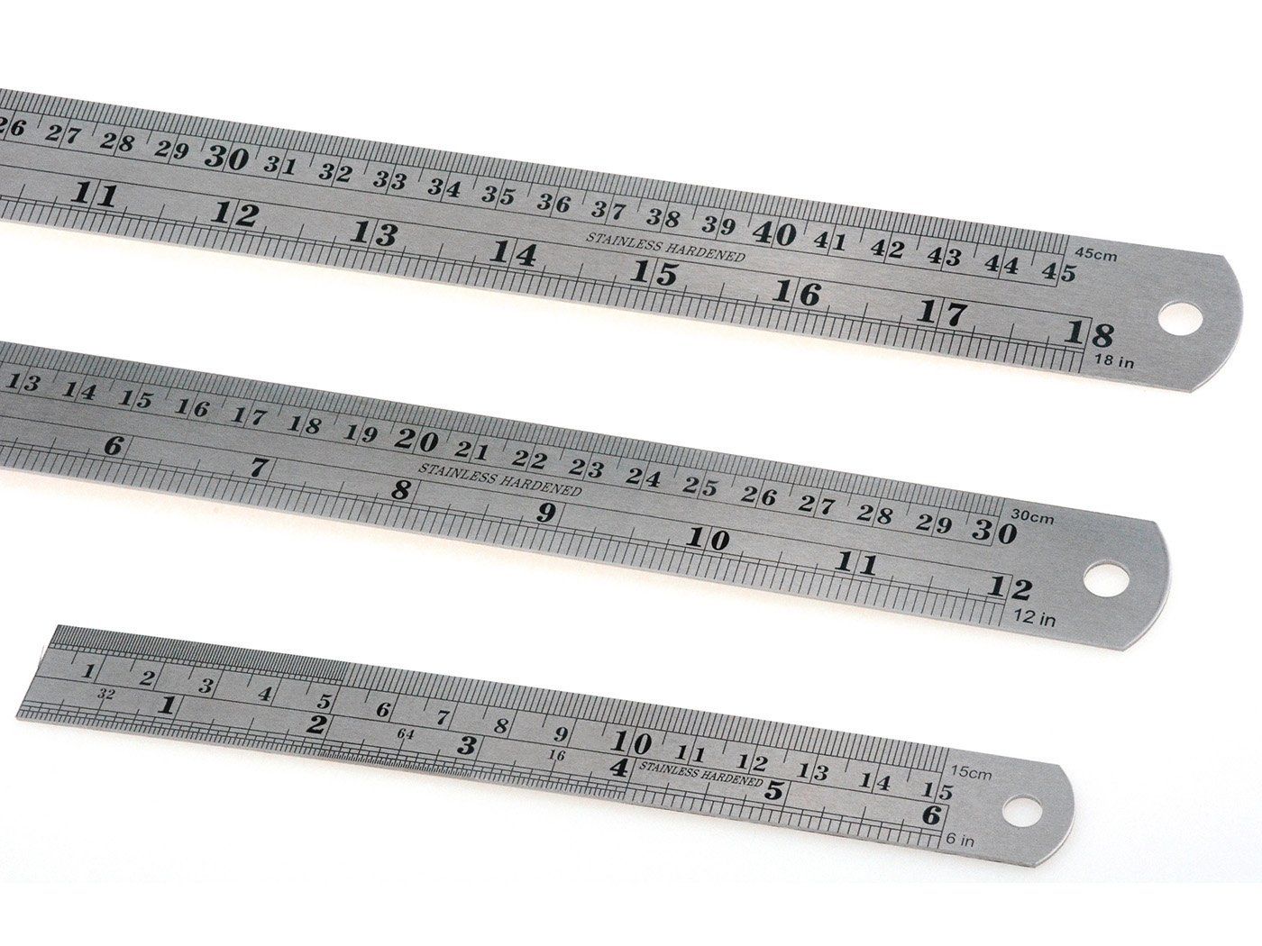 STEEL RULER 18''