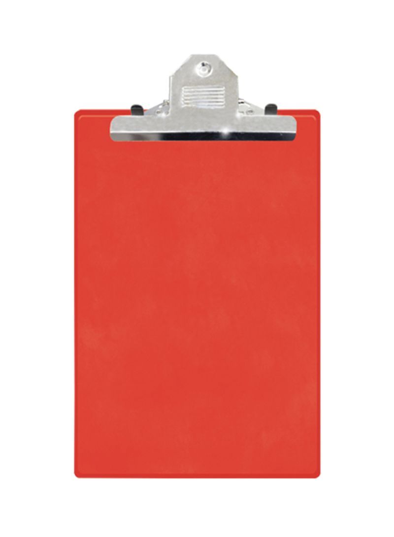 JUMBO CLIP BOARD FILE A4 (RED)