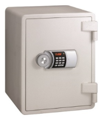 CHUBB Opal Safe 4122 E50 Secured by Electronic Lock c/w Overriding Key