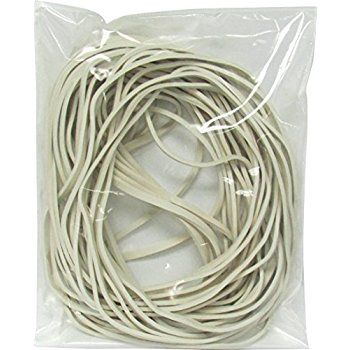 Rubber Band Postal White