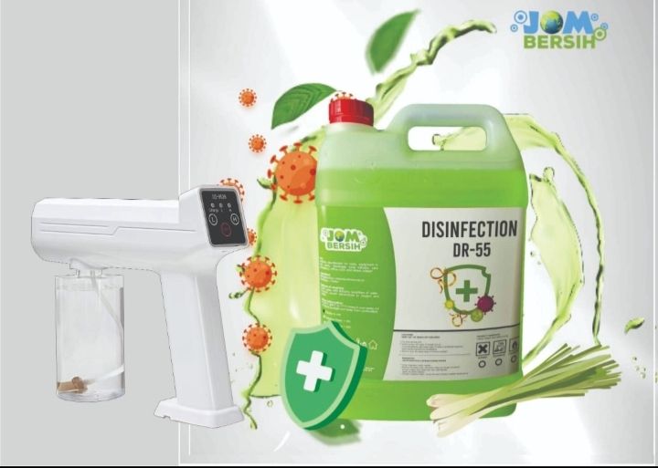 K20 Nano Atomizer spray OCHA NANO DISINFECTANT SPRAY 350 ML MACHINE SET PACKAGE + NANO MIST LIQUID 5 LITER-FREE DELIVERY SEMENANJUNG SAHAJA