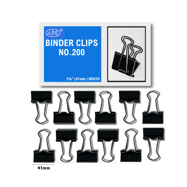 QP D/Side Clip 1 5/8 41mm No.200/DL0002 12's