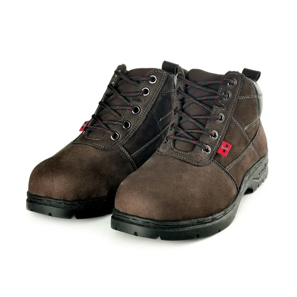 Black Hammer Mid-cut Lace Up - Brown