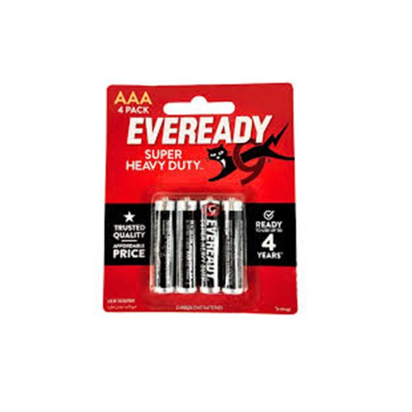 Battery - AAA (Eveready) packing: 4pcs/pkt